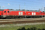 DB Cargo159 242 zum Tag der Schiene in München Nord gut zu fotografieren.