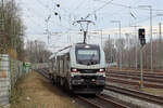 ELP 159 258-3 mit 159 257-5 beide in Diensten von RFO in Castrop-Rauxel 21.2.2025