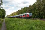 MKB Siemens Vectron DualMode 248 005-1 mit Kesselwagen in Dieburg (Kreis Darmstadt) am 03.06.21