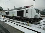 Vectron Dual Mode 248 004 noch mit Siemens Beschriftung am 17.02.2021 in Dresden Hauptbahnhof