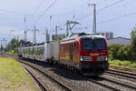 SIAG 248 996-1 in Diensten von PCW mit einer Smart Train Lease Überführung 3464 003 in Wunstorf 15.6.2024