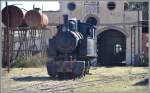 440.008 vor dem Depot Locomotiva Asmara.