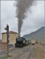 Eritrean Railways steamtrain special in Nefasit.