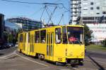 Estland / Straßenbahn Tallinn: KT4D - Wagen 133 (ehemals Cottbus) unterwegs als Linie 1.