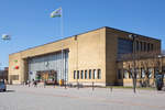 Empfangsgebäude des Bahnhofs Turku. 19.04.2018