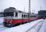 Finnish unit VR Sm1, car 6016, Helsinki Central Station, 8 Feb 2012.