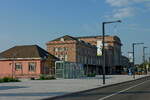 Mühlhausen (Mulhouse), der Hauptbahnhof von der Straßenseite, Sept.2012