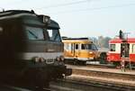 SNCF-Wagenvorführung vor dem Straßburger Hauptbahnhof.