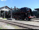 SNCF - Lok 141.R.1244 ausgestellt im Bahnpark Brugg am 2024.05.18