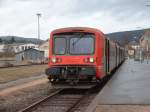 Wendezug mit Lok 567 569 am 23.02.2002 in Wissembourg / Elsa