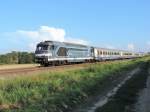 BB 67591 mit dem zweiten Corailzug nach Sarreguemines. (Minversheim 16/09/2014)