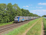 Steinbourg - 8. August 2024 : BB 26141 am TER 839172 von Strassburg nach Paris-Est.