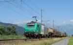 437043 FRET am 16.07.08 bei Plattis(Rheintalstrecke Buchs/SG-Sargans)