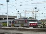 SNCF E-Lok BB 115023 verlsst mit dem EC 97  Iris  den Bahnhof von Metz am 22.06.08.