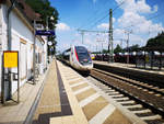 TGV-Duplex von Frankfurt/Main nach Paris Est. Aufgenommen in Kaiserslautern-Einsiedlerhof am 05.06.2018.