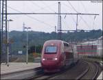 Thalys 9436 gen Aachen Hbf nach Paris Nord als Umleiter in Herzogenrath 7.6.2009