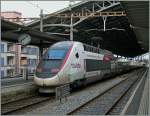 Der Geschwindigkeitsweltrekord TGV (574.5 km/h 357.18 mph) ist zur Zeit bei Lyria im Einsatz. 
Lausanne, den 7. August 2014