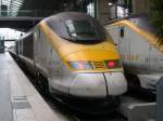 Hier EST 9019 von Paris Gare du Nord nach London St. Pancras International, dieser Triebzug stand am 24.7.2010 in Paris Gare du Nord.