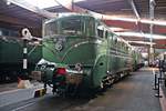 SNCF BB 9004  Weltrekord am 29.03.1955 mit 331 km/h  (Baujahr 1952) am 07.10.2018 im Eisenbahnmuseum Cite du Train (Mulhouse). 