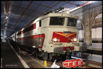 Eisenbahn Museum Mühlhausen am 11.03.2016: Elektrolok CC 40101 der SNCF. Einst zog sie so bekannte Züge wie den TEE.
