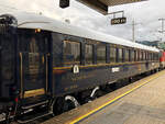 Ein Schlafenwagen des Venice Simplon Orient Express (VSOE / DRV 1368).