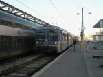 Hier TER81485 von Toulon nach Marseille St.Charles, bei der Einfahrt am 26.7.2010 in Marseille St.Charles.