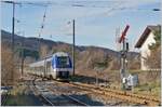 Der SNCF Z 27741 hat das Ausfahr-Formsignal von St-Pierre-en-Faucigny passiert und fährt nun in Richtung La Roche sur Foron.