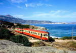 Noch 2005 waren Renault Tw von 1948 im tglichen Einsatz: die  Tramway de Balagne  verstrkt in der Sommersaison die zwei durchgehenden Zugpaare von/bis Calvi um sieben weitere Verbindungen nach l'Ile