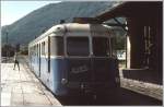 Nach Eritrea wieder mal ein Blick zurck in die Vergangenheit, dafr geografisch etwas nher. Ein Autorail Alpes Azur auf der schmalspurigen Chemin de fer de la Provence in Annot. (Archiv 06/77)