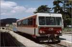 Autorail mit Zusatzwagen in Digne.