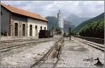 Schmalspurbahnhof in Digne.