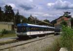 x351 wartet im Endbahnhof Digne les Bains auf neue Fahrgste.