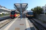 Chemins de fer de Provence: Im Bahnhof Nice CP stehen am 11.