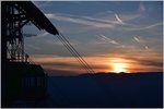 Sonnenuntergang am Mont Salève. (20.05.2016)