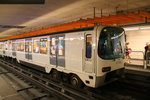 Hier kann man die Besonderheit der Metro von Marseille sehen.