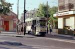 Marseille RTM Ligne de tramway / SL 68 (PCC 2014) Blancarde am 27. Juli 1979. - Scan eines Farbnegativs. Film: Kodak Kodacolor II. Kamera: MInolta SRT-101.