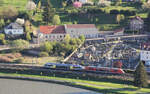 SNCF X 73900er-Doppel // Sierck-les-Bains (aufgenommen vom gegenüber befindlichen Stromberg) // 16.