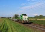 Melsheim - 6. Juni 2024 : Von Vossloh an Europorte gemietete 4185 023 mit einem Güterzug von Obernai nach Gironcourt.
