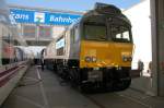 Class 66 auf der Innotrans 2008 in Berlin am 26.09.2008.