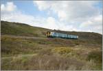 The Bay Line: Der Triebzug 150 229 zwischen Lelant und Carbis Bay.
 17. April 2008