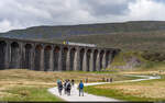 Northern 158 / Ribblehead Viaduct, 27. April 2024<br>
Carlisle - Leeds