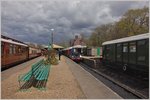 Reger Zugbetrieb am Bahnhof in Horsted Keynes  (23.04.2016)