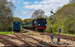 Isle of Wight Steam Railway WD192  Waggoner  / Havenstreet, 21. April 2024<br>
Wootton - Smallbrook Junction