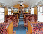 Britische Personenwagen: Blick in einen klassischen Mark I Personenwagen, E 4290 von 1956. Grosmont, 11.September 2011 