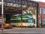 Blackpool Balloon Car 717 / Rigby Road Tram Depot, 8.