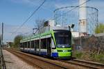 Tw.2560 bei Waddon Marsh auf der Fahrt nach Beckenham Junction.