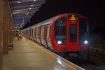 London Underground District Line, S-Stock 21376, West Ham, 07.08.2016.