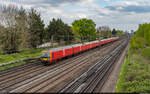 DB Cargo UK 325 013 / London Northwick Park, 26. April 2024<br>
Royal Mail Train Willesden PRDC - Shieldmuir Mail Terminal<br>
Sämtliche dieser Triebzüge wurden im Oktober 2024 ausrangiert, nachdem die Royal Mail im Juni angekündigt hat, zukünftig aus Kostengründen auf der Strasse zu transportieren.