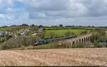 GWR 43 186 HST / Angarrack Viaduct, 16. April 2024<br>
Plymouth - Penzance