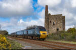 GWR 43 186 HST / Scorrier, 16. April 2024<br>
Plymouth - Penzance